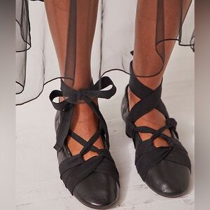 Free People Cece Ballerina flats- 6.5